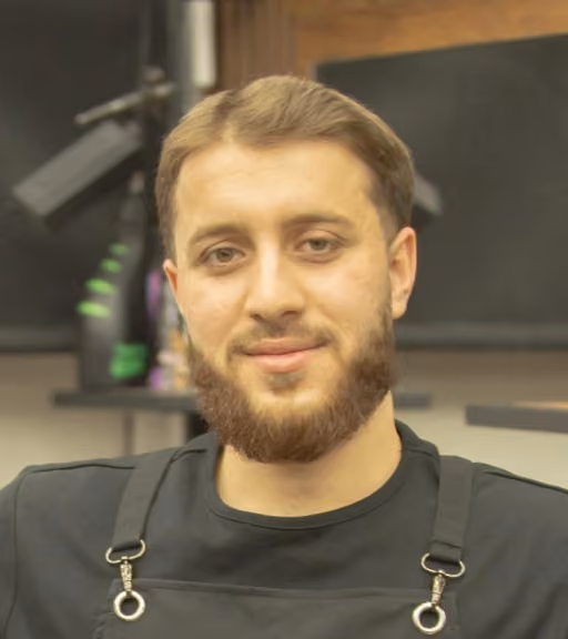 Ahmet, barber hos Prestige Barber